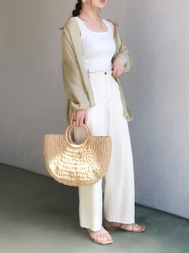 「CeLL（セル）のアイテム」を使った、no＊さん（レディース・160cm）の夏コーディネート