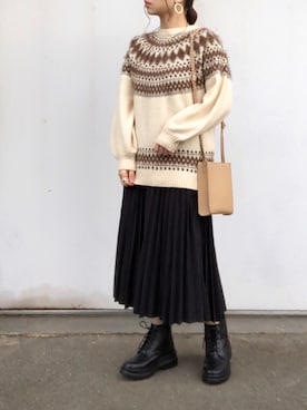 no*さん(レディース・160cm)の冬コーディネート