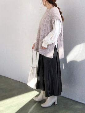 no＊さん（レディース・160cm）の冬コーディネート