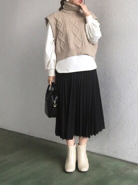 no＊さん（レディース・160cm）の冬コーディネート