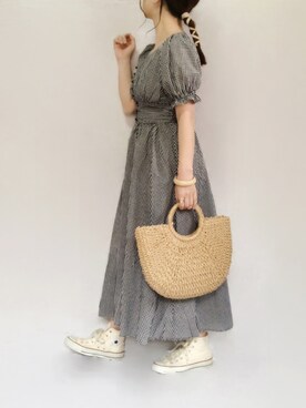 「CeLL（セル）のアイテム」を使った、no＊さん（レディース・160cm）の春コーディネート