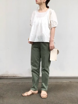 「ショルダーポーチ」｜no＊さん（レディース・160cm）の夏コーディネート