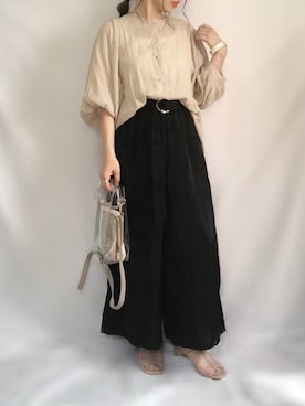 「OMNES Another Edition（オムネス アナザーエディション）のアイテム」を使った、no＊さん（レディース・160cm）の夏コーディネート