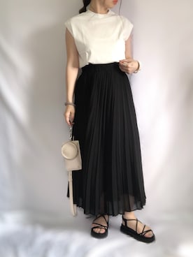 「ショルダーポーチ」｜no＊さん（レディース・160cm）の夏コーディネート