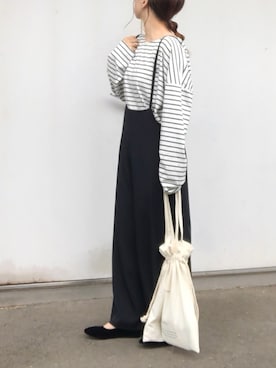 「OMNES Another Edition（オムネス アナザーエディション）のアイテム」を使った、no＊さん（レディース・160cm）の秋コーディネート