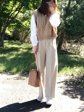 no＊さん（レディース・160cm）の秋コーディネート