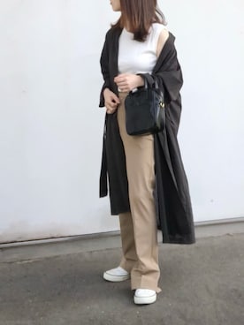 「OMNES Another Edition（オムネス アナザーエディション）のアイテム」を使った、no＊さん（レディース・160cm）の秋コーディネート