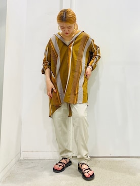 AOさん（レディース・158cm）の夏コーディネート