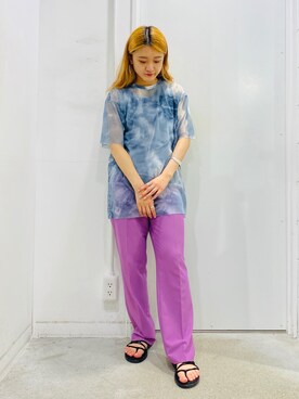 AOさん(レディース・158cm)の夏コーディネート