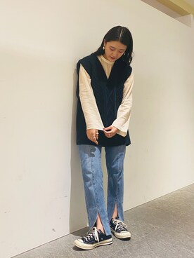 AOさん（レディース・158cm）の秋コーディネート