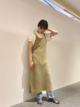 「kbf_ootd」｜AOさん（レディース・158cm）の春コーディネート