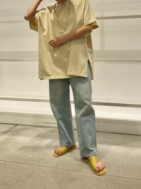 「KBF+」｜「アイテム（アクセサリー）」を使った、honoka187さん（レディース・158cm）の春コーディネート