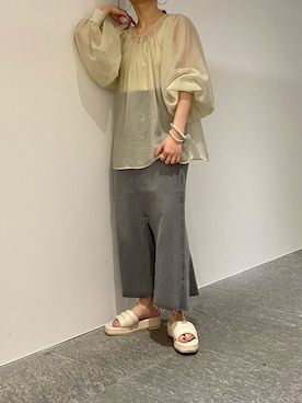 AOさん(レディース・158cm)の夏コーディネート