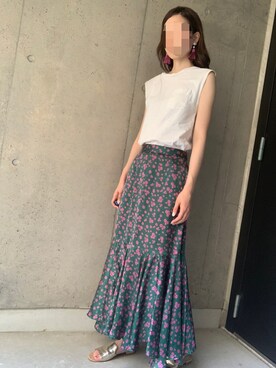 ていさん（レディース・165cm）の夏コーディネート