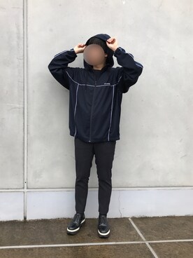 「CLANE（クラネ）のアイテム（カバーオール）」を使った、Kenjiさん（メンズ・167cm）の秋コーディネート