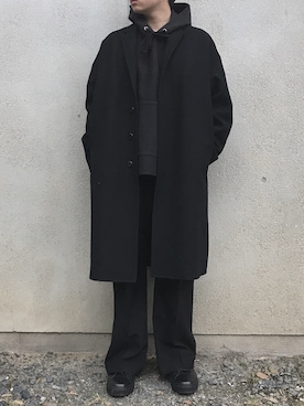 「LAD MUSICIAN（ラッドミュージシャン）のアイテム（その他アウター）」を使った、Kenjiさん（メンズ・167cm）の春コーディネート