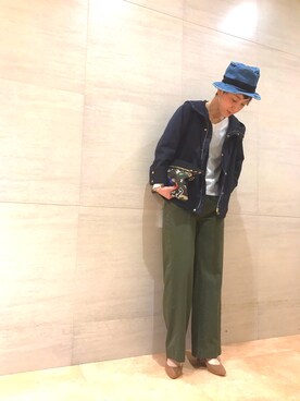 「CIAOPANIC TYPY（チャオパニックティピー）のアイテム（ブルゾン）」を使った、midoriさん（レディース・166cm）の冬コーディネート