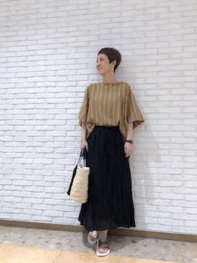 midoriさん（レディース・166cm）の夏コーディネート