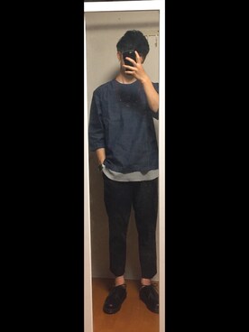 わらびーさん（メンズ・171cm）の夏コーディネート