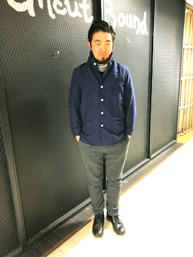 神田潔さん(メンズ・175cm)の春コーディネート