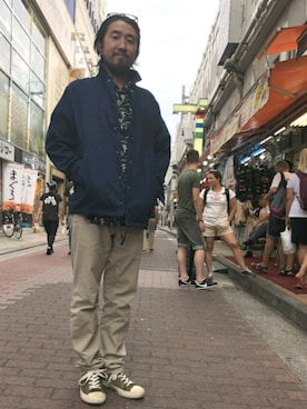 神田潔さん（メンズ・175cm）の夏コーディネート