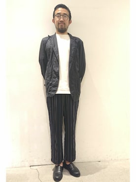 神田潔さん(メンズ・175cm)の夏コーディネート