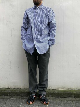 神田潔さん(メンズ・175cm)の夏コーディネート