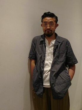 神田潔さん(メンズ・175cm)の夏コーディネート