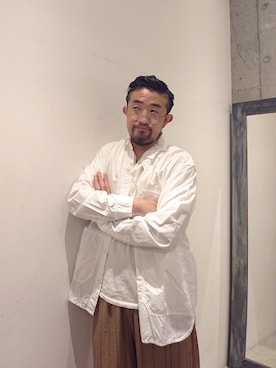 神田潔さん(メンズ・175cm)の夏コーディネート