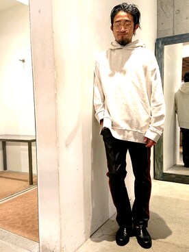 神田潔さん（メンズ・175cm）の秋コーディネート