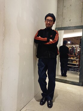 神田潔さん（メンズ・175cm）の秋コーディネート