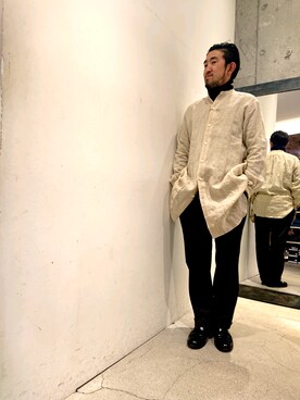 神田潔さん（メンズ・175cm）の冬コーディネート