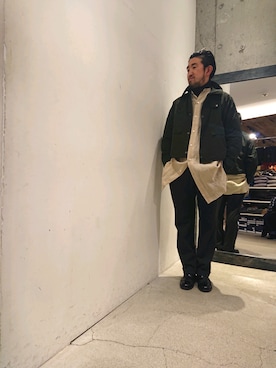 神田潔さん（メンズ・175cm）の冬コーディネート