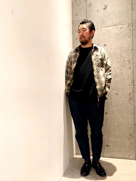 神田潔さん（メンズ・175cm）の春コーディネート