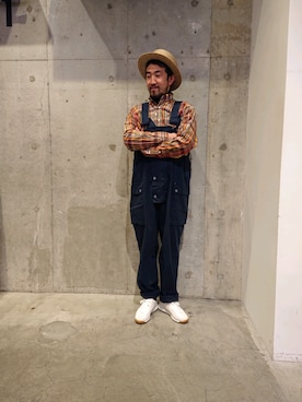 神田潔さん（メンズ・175cm）の春コーディネート