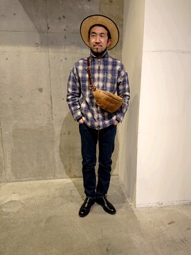 神田潔さん（メンズ・175cm）の春コーディネート