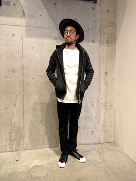 神田潔さん（メンズ・175cm）の春コーディネート