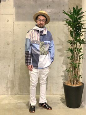 神田潔さん（メンズ・175cm）の春コーディネート