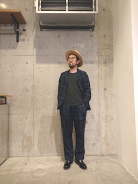 神田潔さん（メンズ・175cm）の春コーディネート