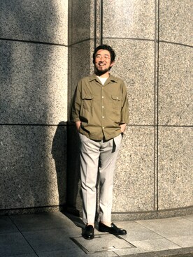 神田潔さん（メンズ・175cm）の夏コーディネート