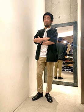 神田潔さん（メンズ・175cm）の夏コーディネート