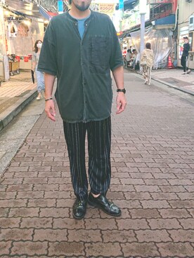 神田潔さん(メンズ・175cm)の夏コーディネート