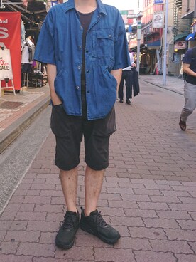 神田潔さん(メンズ・175cm)の夏コーディネート