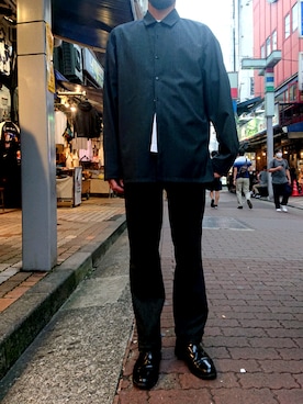 神田潔さん（メンズ・175cm）の秋コーディネート