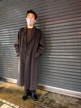 「B'2nd（ビーセカンド）のアイテム（ジャケット/アウター）」を使った、神田潔さん（メンズ・175cm）の秋コーディネート