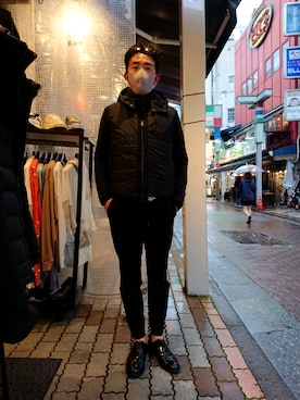 神田潔さん（メンズ・175cm）の秋コーディネート