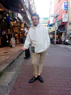 神田潔さん（メンズ・175cm）の秋コーディネート