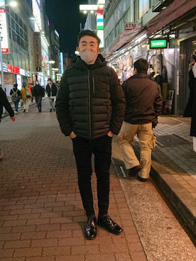 神田潔さん（メンズ・175cm）の秋コーディネート