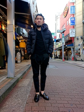 神田潔さん（メンズ・175cm）の秋コーディネート