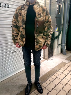 神田潔さん（メンズ・175cm）の冬コーディネート